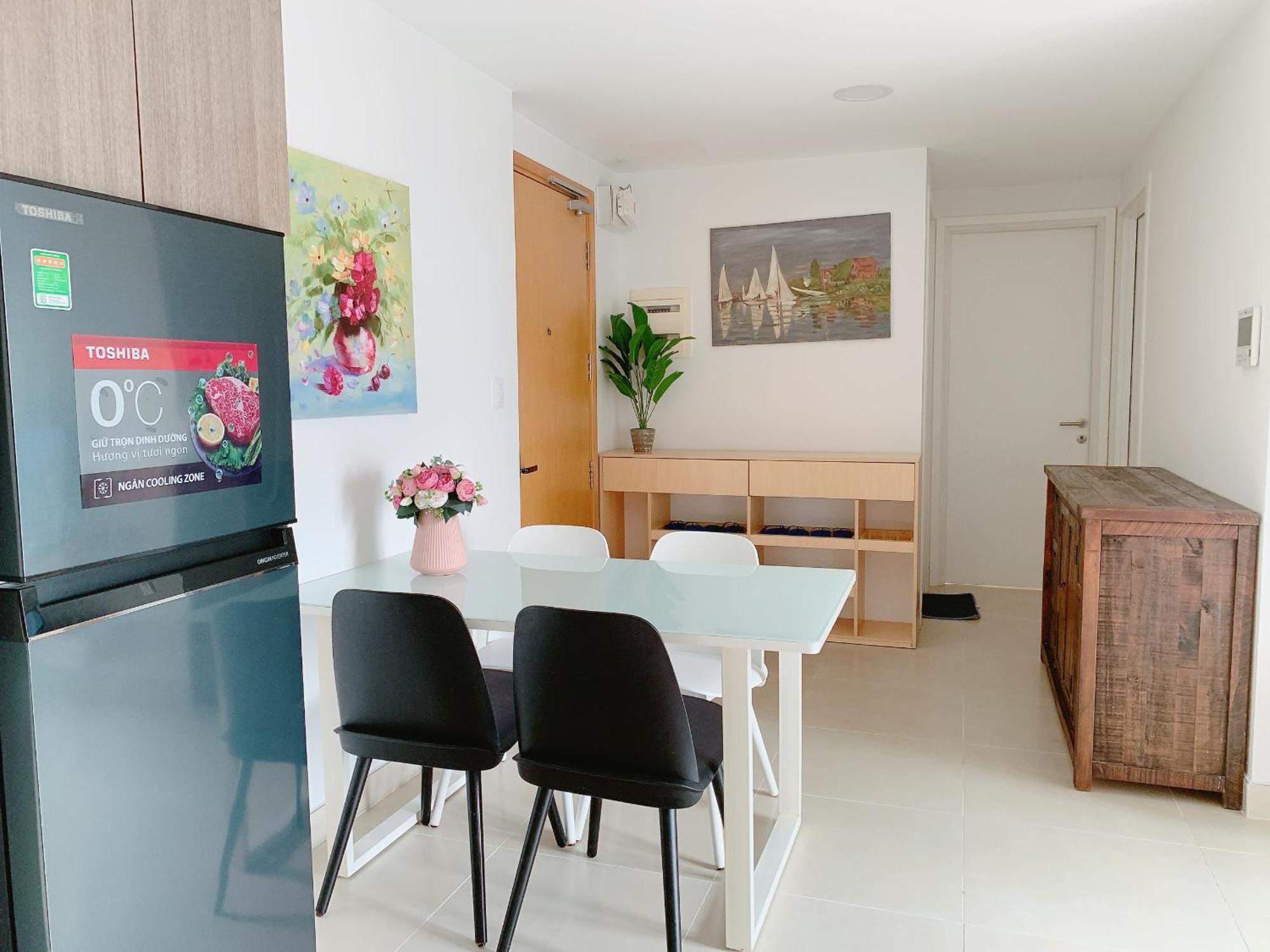 Masteri Thao Dien Comfy Apartment #Nice Balcony #Opening View โฮจิมินห์ซิตี้ ภายนอก รูปภาพ