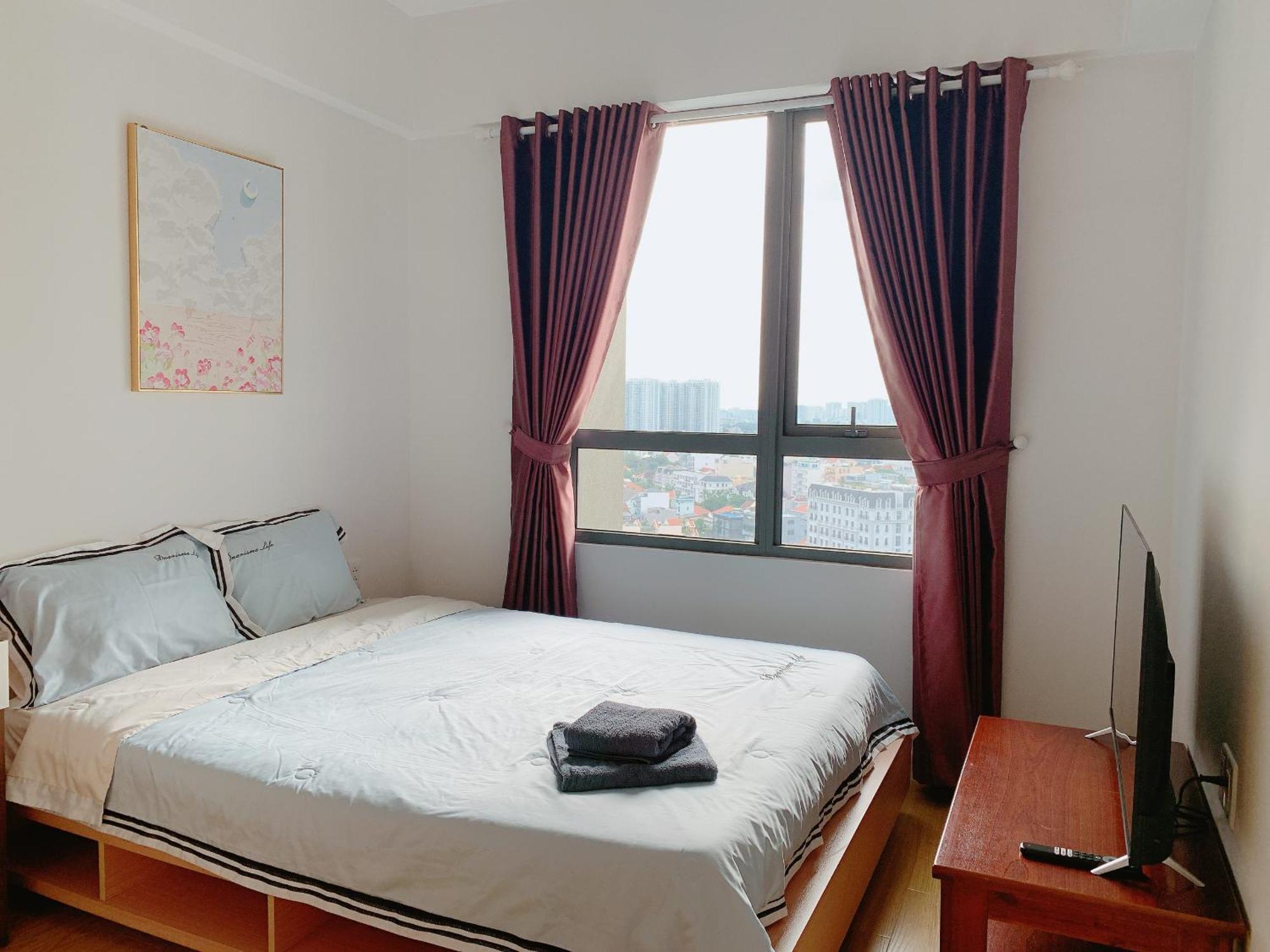 Masteri Thao Dien Comfy Apartment #Nice Balcony #Opening View โฮจิมินห์ซิตี้ ภายนอก รูปภาพ