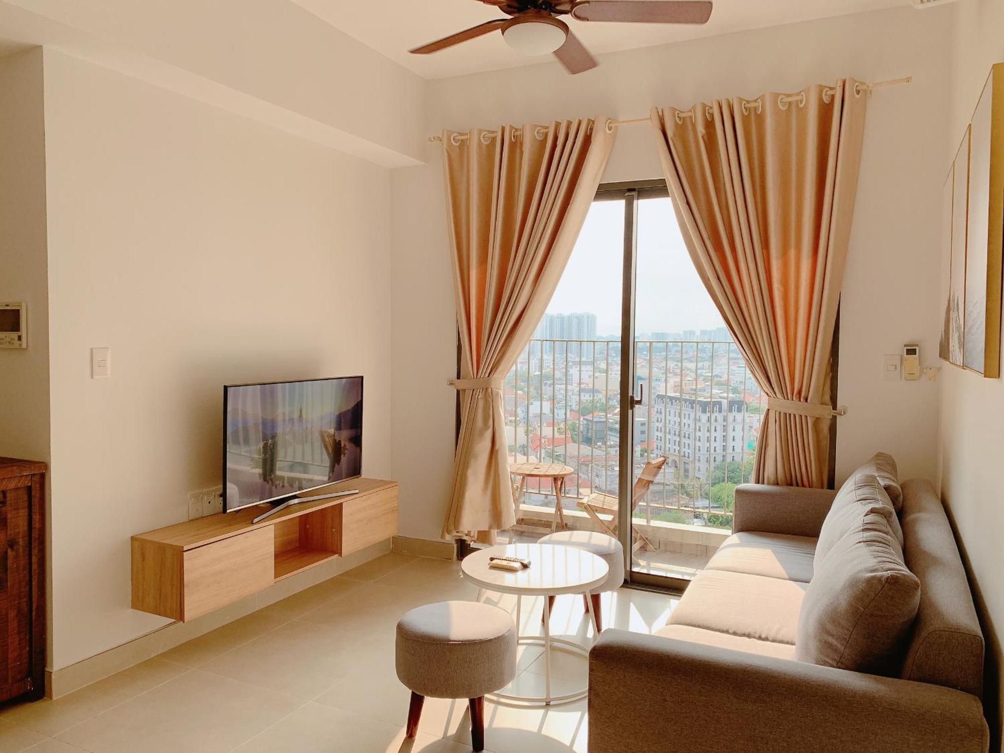 Masteri Thao Dien Comfy Apartment #Nice Balcony #Opening View โฮจิมินห์ซิตี้ ภายนอก รูปภาพ