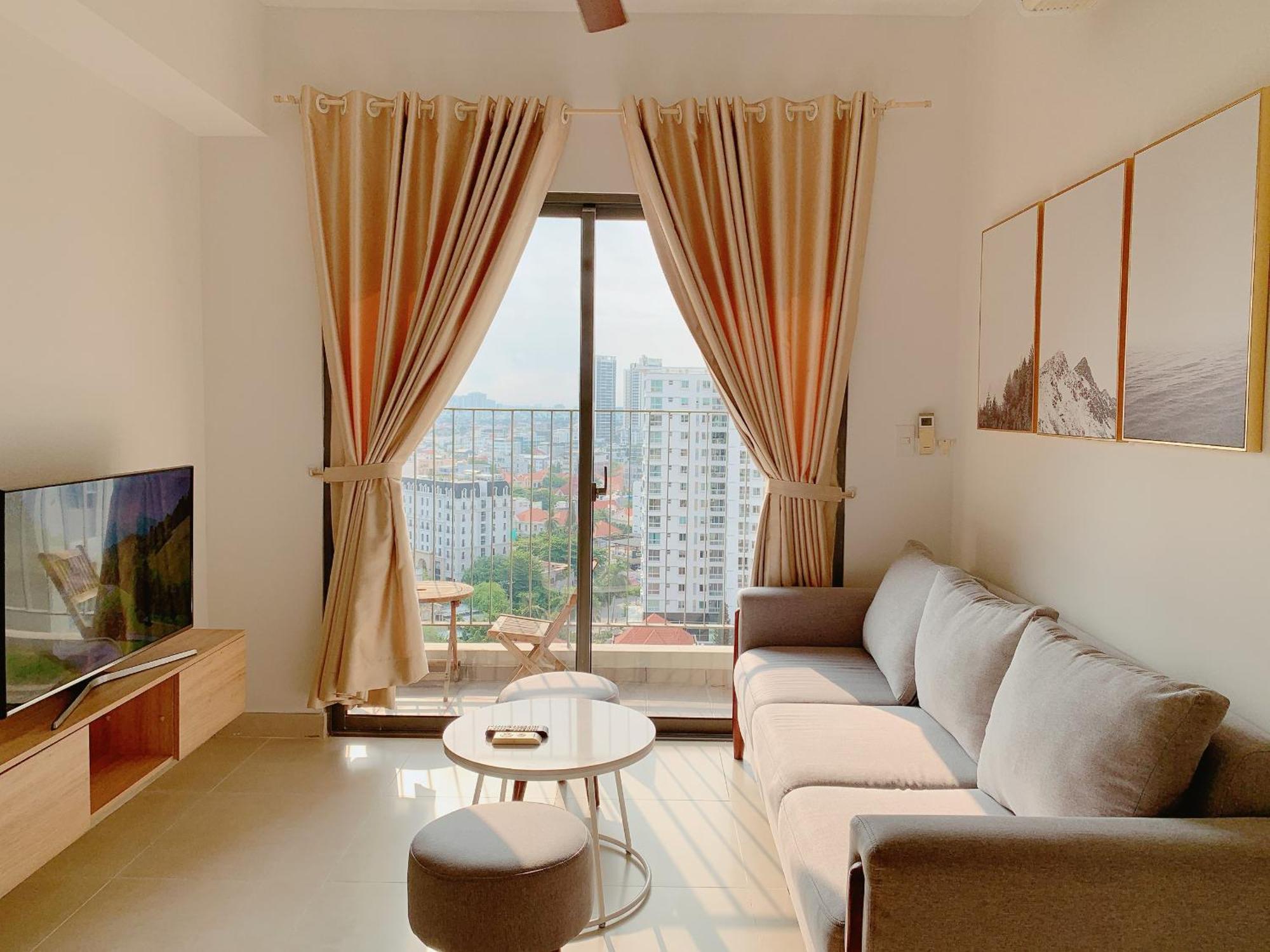 Masteri Thao Dien Comfy Apartment #Nice Balcony #Opening View โฮจิมินห์ซิตี้ ภายนอก รูปภาพ
