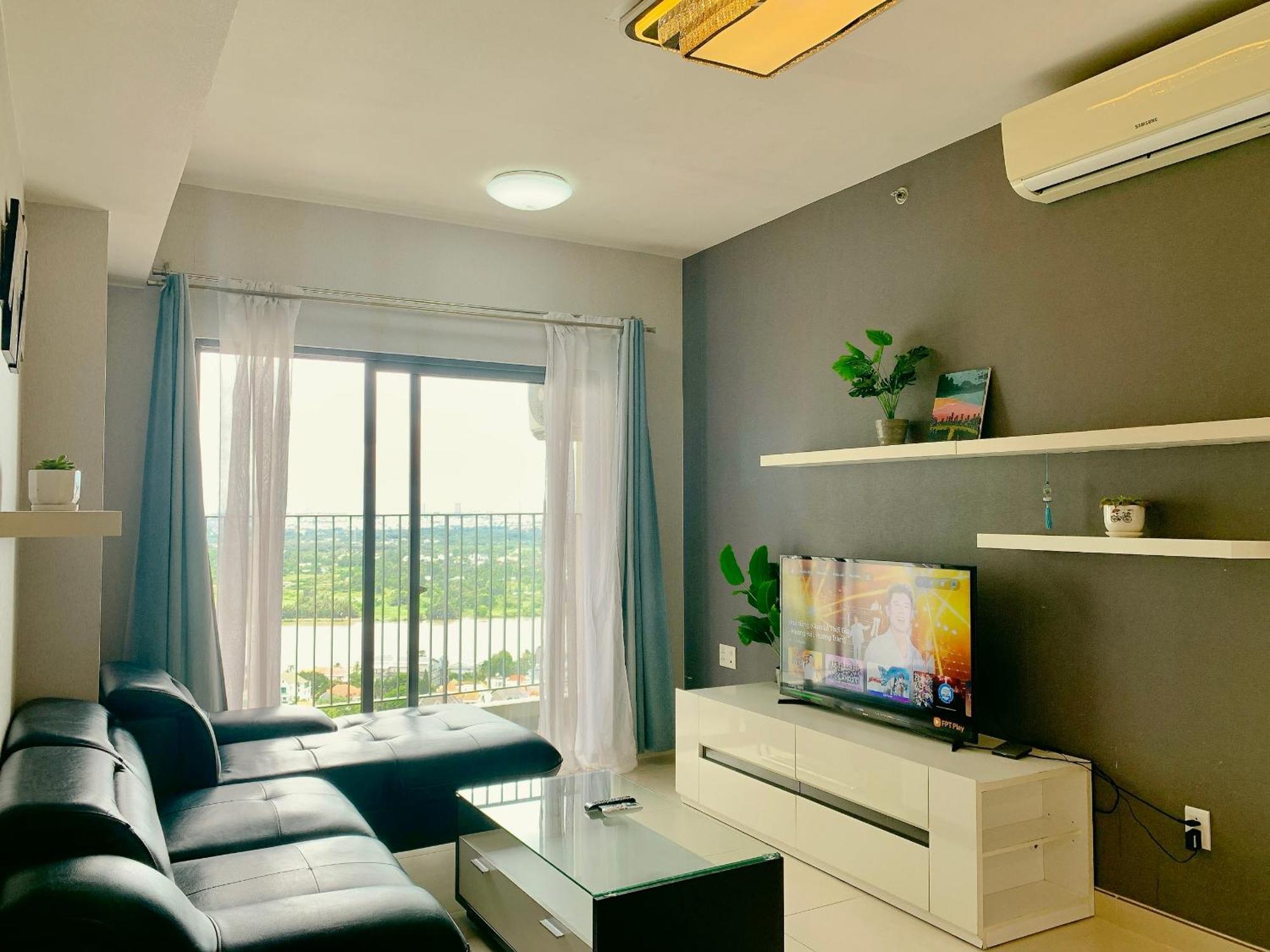 Masteri Thao Dien Comfy Apartment #Nice Balcony #Opening View โฮจิมินห์ซิตี้ ภายนอก รูปภาพ