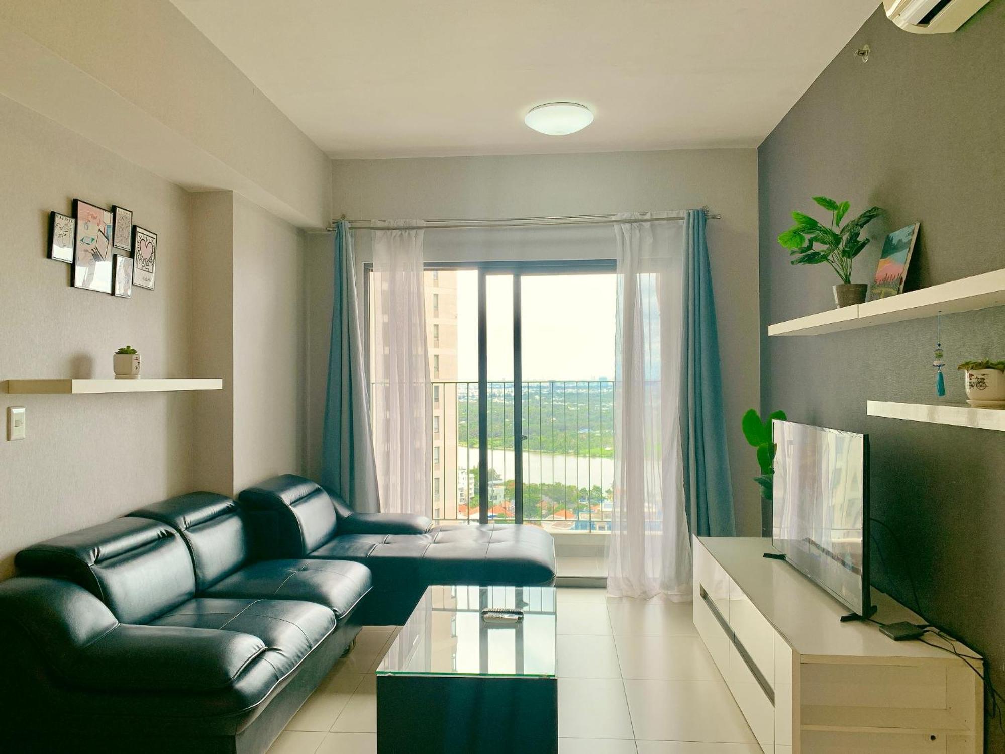 Masteri Thao Dien Comfy Apartment #Nice Balcony #Opening View โฮจิมินห์ซิตี้ ภายนอก รูปภาพ