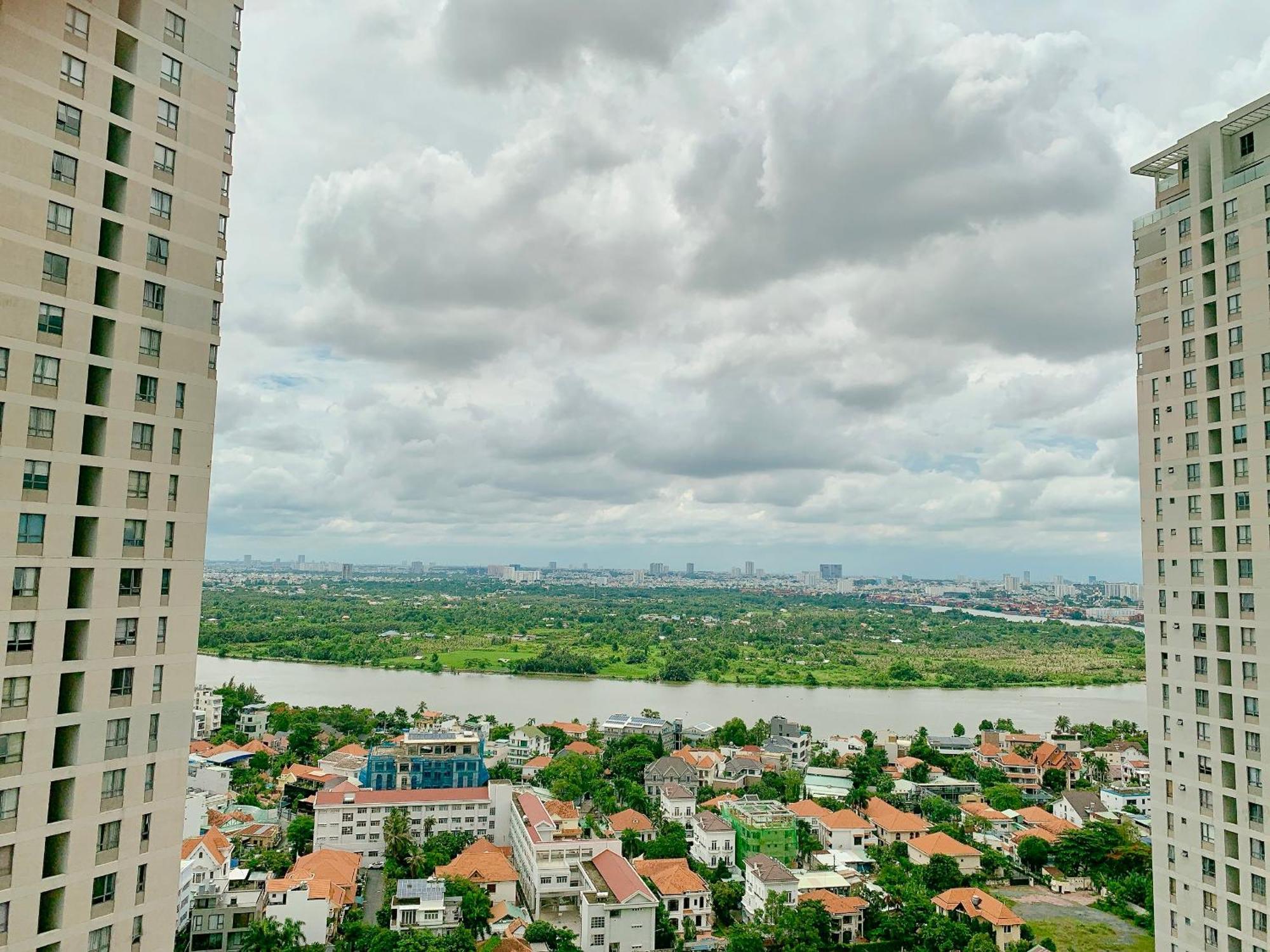 Masteri Thao Dien Comfy Apartment #Nice Balcony #Opening View โฮจิมินห์ซิตี้ ภายนอก รูปภาพ