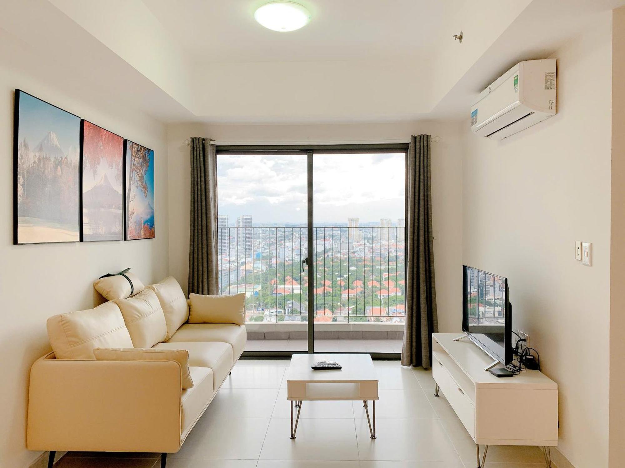 Masteri Thao Dien Comfy Apartment #Nice Balcony #Opening View โฮจิมินห์ซิตี้ ภายนอก รูปภาพ