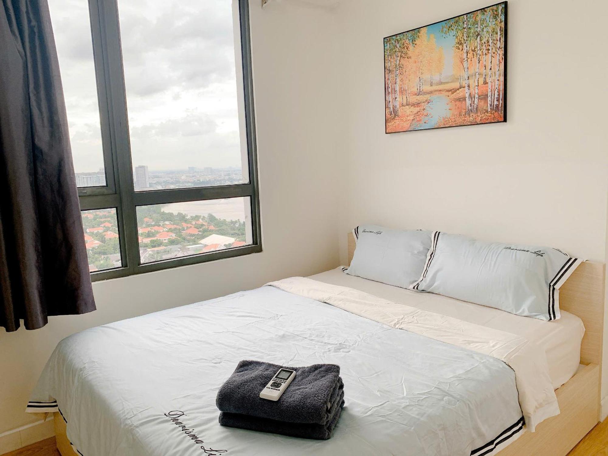 Masteri Thao Dien Comfy Apartment #Nice Balcony #Opening View โฮจิมินห์ซิตี้ ภายนอก รูปภาพ